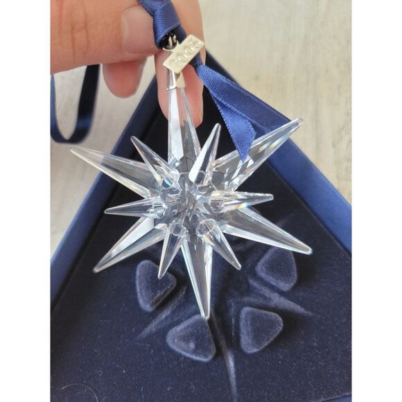 Swarovski star 2005 xmas ornament Xmas snowflake - Picture 8 of 8